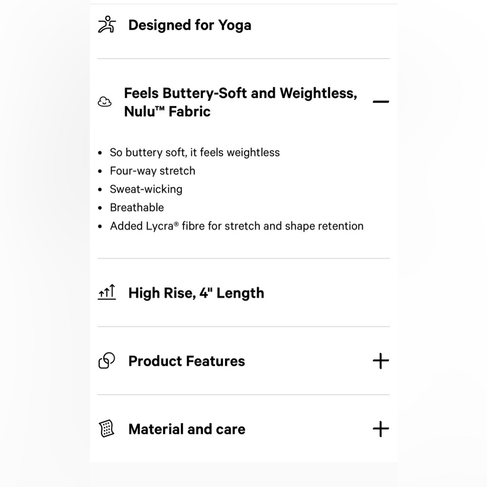 🆕 Lululemon Align™ High-Rise Short 4" - Picture 11 of 14